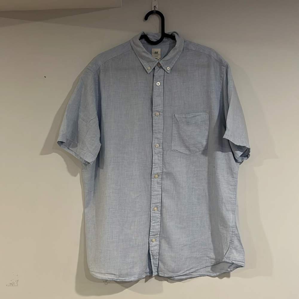 H&M short sleeve button down
